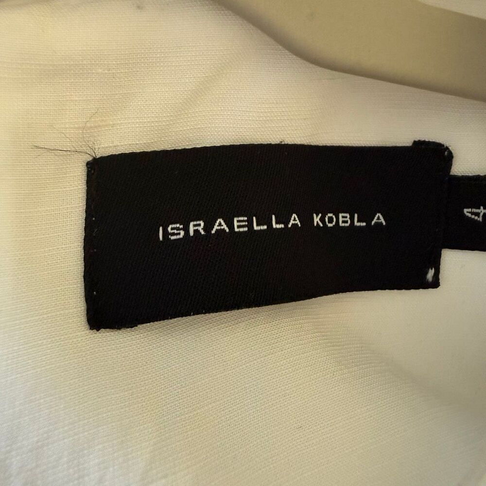 Israella Kobla Dalmar Dress White Oversized Shift Size 4 Structured, Minimalist - Picture 14 of 15
